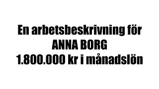 ANNA BORG & VATTENFALL