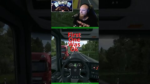 Challange Almost Killed Me #eurotrucksimulator2 #ets2 #game #scandinavianwolf #streaming #shorts