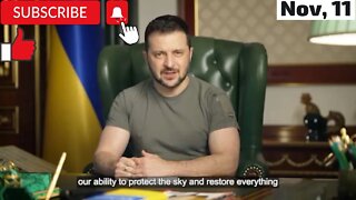 Vladimir Zelensky Explanations November 11, 2022 (Subtitle)