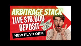 ARBITRAGE STACK (BRAND NEW PLATFORM) - HOW TO SET WITHDRAWAL ADDRESS - LIVE $10,000 DEPOSIT