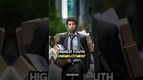 Top 3 countries with the highest youth unemployment. #top3 #countries #higest #youth #unemployment