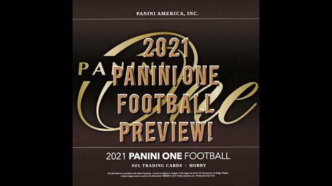 PREVIEW: 2021 Panini One Football Trading Cards! With Trevor Lawrence, Mac Jones, Micah Parsons RCs!