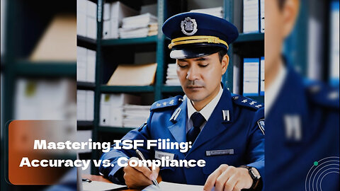 Mastering ISF Filing: The Delicate Balance of Accuracy and Compliance!