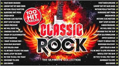 🤘 Nirvana, Led Zeppelin, Bon Jovi, Aerosmith, U2, ACDC Classic Rock Songs 70s 80s 90s Full Album