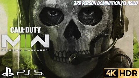 COD Modern Warfare II | 3rd Person Domination on El Asilo | PS5, PS4 | 4K HDR (No Commentary Gaming)