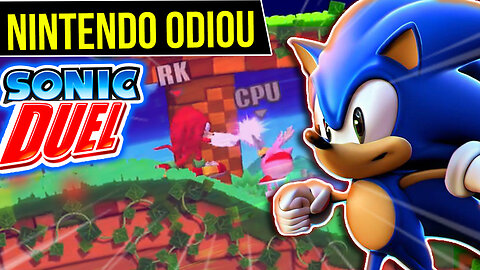 SMASH BROS DO SONIC FOI LANÇADO 😱| SONIC DUEL