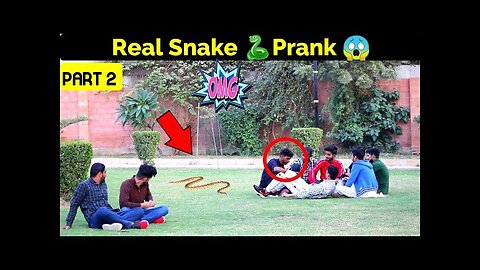 REAL SNAKE PRANK || EPIC SNAKE PRANK IN PAKISTAN || FUNNY REACTIONS || STILL FUN SNAKE PRANK 🐍