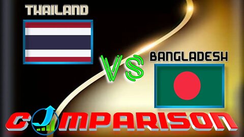 Thailand VS Bangladesh 🇹🇭 🇧🇩 Socio political,Economic Comparison Battle 2021,World Countries