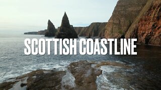 Scottish Coastline (DJI Mavic Air 2) Drone 4K