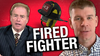 'Fired' fighter: From 'frontline hero' to 'insubordinate zero' for not disclosing vax status