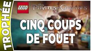 LEGO : Pirates des Caraïbes - Trophée - CINQ COUPS DE FOUET [FR PS3]