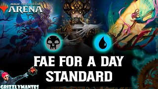 ⚫🔵FAE FOR A DAY🔵⚫|| Wilds of Eldraine ||[MTG Arena] Bo1 Blue Black Dimir Aggro Control Standard Deck