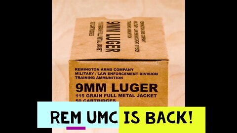 Remington UMC 9mm