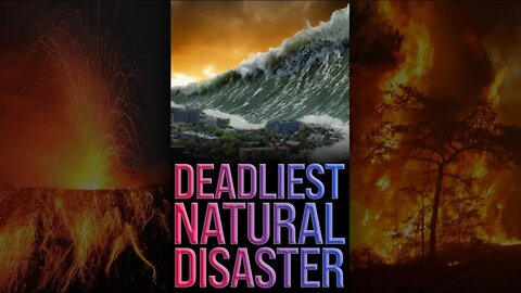 Deadliest Natural Disaster 🌊 #shorts