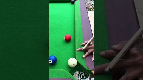 Amazing Trick: Omg Real Snooker Training Trick Shot #snooker #billiards #shorts