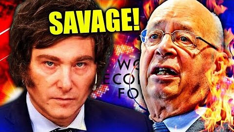 JAVIER MILEI DELIVERS FIERCEST SPEECH EVER AT DAVOS!!!