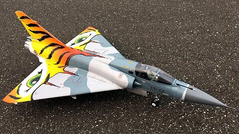 Freewing Mirage 2000C V2 Tiger Meet 80mm EDF Jet Second Flight With John & Bill