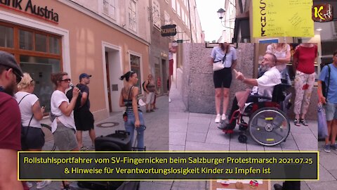Rollstuhlsportfahrer vom SV-Fingernicken