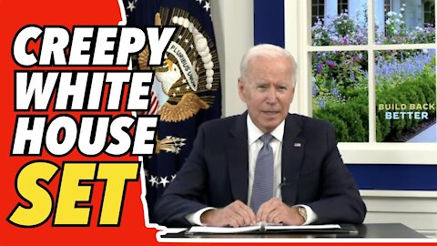 Oval office canceled. Creepy White House set is new Office of the President