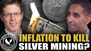 40-Year High Inflation To Kill Silver Mining? | Shawn KhunKhun