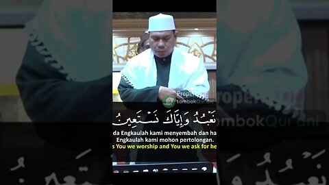 Ustadz Akhyar Muhsin Imam Sholat Merdu