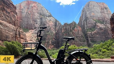 Zion Canyon Scenic Complete Route | E-Bike 4K | May 2023 | Ep.9