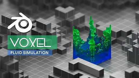VOXEL Fluid Simulation - Blender 3D