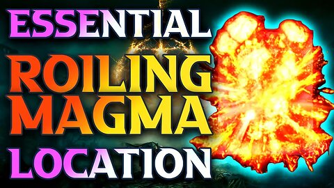 How To Get Roiling Magma Sorcery In Elden Ring Gameplay Walkthrough Guide