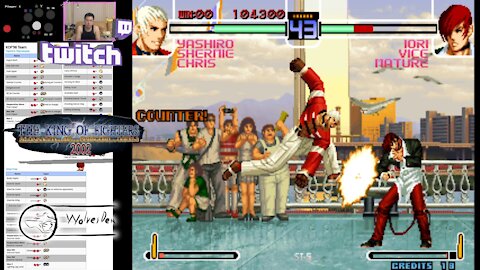 (ARC) KOF 2002 - 08 - KOF '98 Team - Level 8