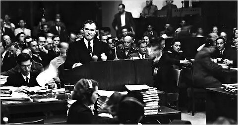 Nuremberg Trial Day 2 (1945) Robert H. Jackson Complete Nuremberg Trial Opening (Part 1)