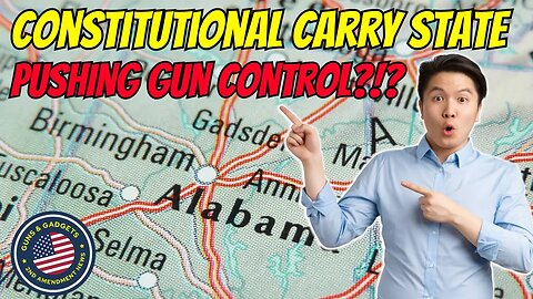 Attention! Constitutional Carry State Pushing Gun Control!