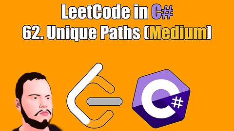 LeetCode in C# | 62. Unique Paths