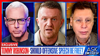 Tommy Robinson: UK Activist Banned, Sued, Jailed. Should Offensive Speech Be Free... Or Where Do We Draw The Line? – Ask Dr. Drew