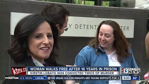 Woman released from prison, proven innocent after serving 16 years for murder