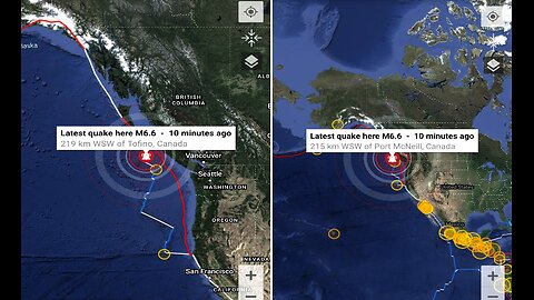 Najnowsze wiadomości: Duże trzęsienie ziemi w pobliżu Oregonu! Sygnał ostrzegawczy dla ..
