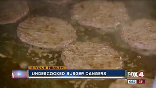 Officials warn the public of undercooked meat
