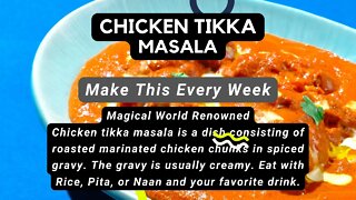 This Chicken Tikka Masala Recipe is SO GOOD, you'll never go back to usual!