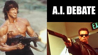 Arnold Schwarzenegger vs Sylvester Stallone Debate A.I.