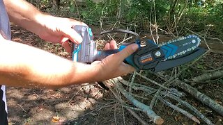 Portable Electric Cordless Chainsaw