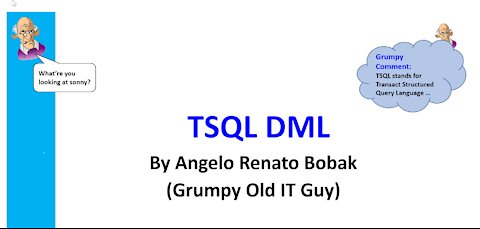 TSQL programming with SQL Server
