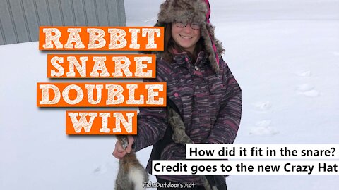 S2:E38 Rabbit Snare Double Win | Kids Outdoors