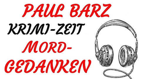 KRIMI Hörspiel - Paul Barz - MORDGEDANKEN (1976) - TEASER