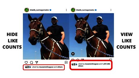 HOW TO HIDE & VIEW LIKE COUNTS ON PEOPLE'S POST ON INSTAGRAM