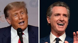 Gavin Newsom shuts down calls to remove Trump from California ballot (Dec 26, 2023)