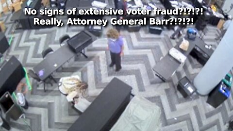 20 House Republicans Demand Barr Investigate Late Night Count of ‘Suitcase’ Ballots in Georgia