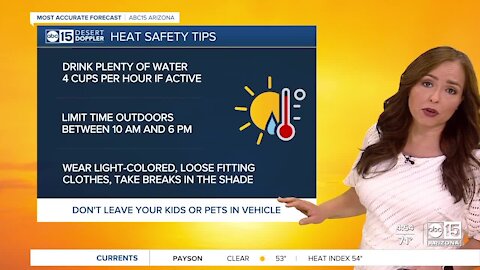 Simple ways to stay safe during the summer months