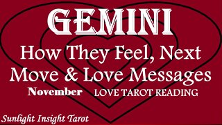 GEMINI | HOW THEY FEEL! | They've Fallen For You!😍Hoping You'll Accept Their Offer!💌November 2022