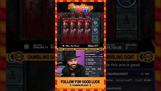 Roshtein "Is that a 1000x online big slot win?" | Bloodthirst Slot #shorts