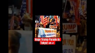 Massive Parade Supporting Donald Trump #shorts #trump