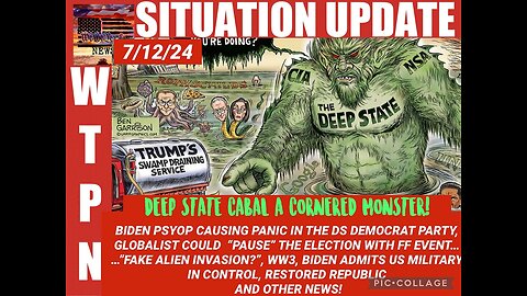 Situation Update: Deep State Cabal A Cornered Monster! JB Admits US Military In Control!